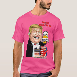 Camiseta Eu Quero Meu Trump De Tv De Orelha