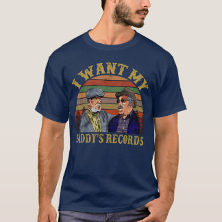 Camiseta Eu Quero Os Discos Do Meu Papai Presente Retro Vin