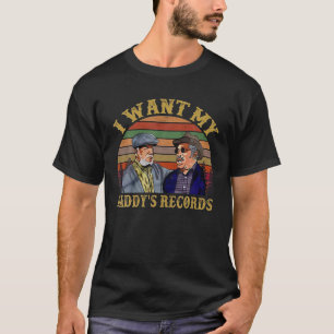 Camiseta Eu quero os registros do meu Pai, retrô Vintage Su