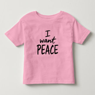 Camiseta “Eu Quero Paz”