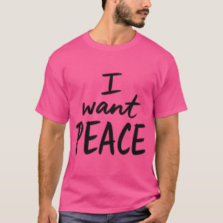 Camiseta “Eu Quero Paz”
