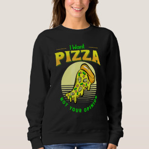 Camiseta Eu Quero Pizza Não Sua Opinião Comida Fatia de Piz