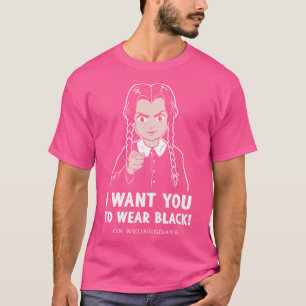 Camiseta Eu quero que você Vista preto