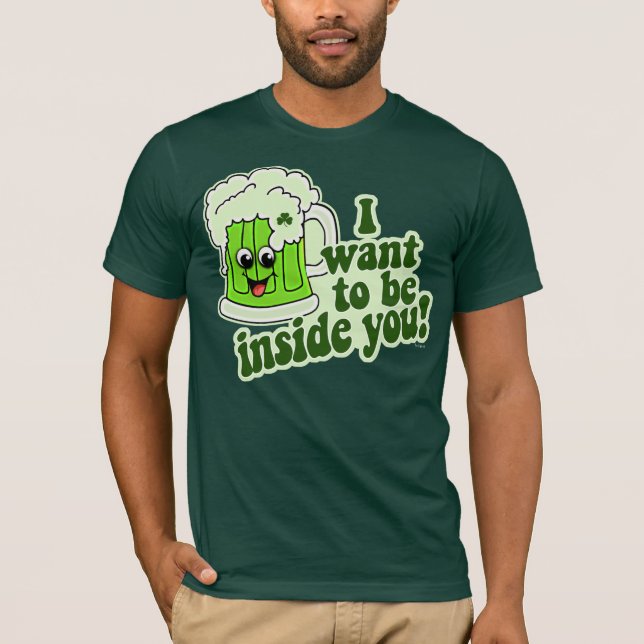 Camiseta Eu quero ser dentro de você (Frente)