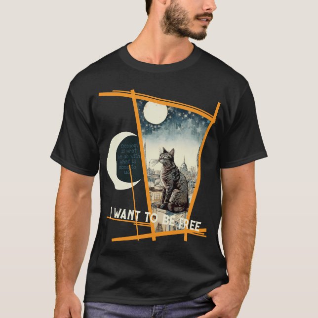 Camiseta Eu quero ser livre (Frente)
