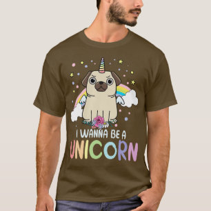 Camiseta Eu quero ser um presente mágico de cachimbo do Uni