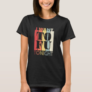 Camiseta Eu Quero Tofu Hoje À Noite Vegan Vegetarian Retro