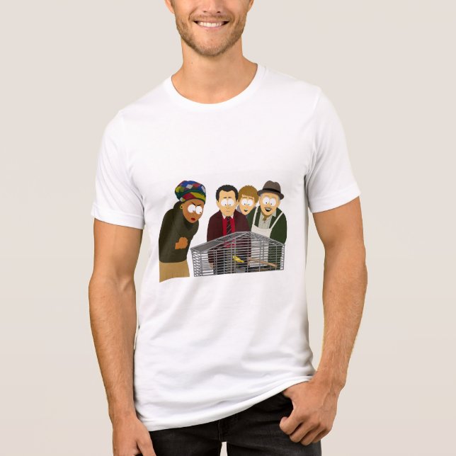 Camiseta "Eu Quero um Canário"  (Frente)