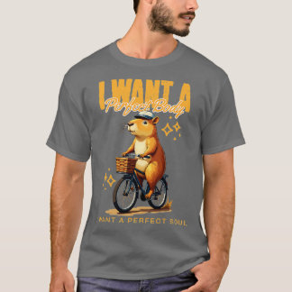 Camiseta Eu Quero Um Corpo Perfeito Eu Quero Uma Alma Perfe