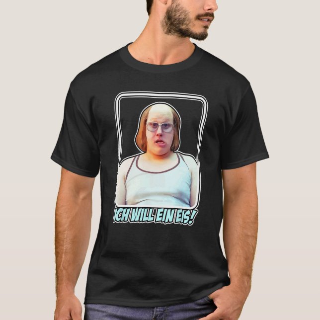 Camiseta Eu Quero Um Geek De EIS Andy Idea Nerd Grã-Bretanh (Frente)