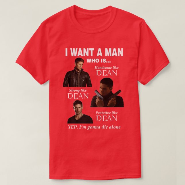 Camiseta Eu Quero Um Homem (Frente do Design)