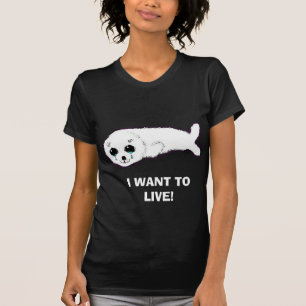 CAMISETA , EU QUERO VIVER!