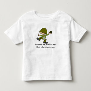 Camiseta Eu quiser ser apenas como meu pai quando i g…