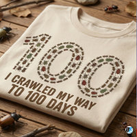Eu rastejei até chegar aos 100 dias | Bicho engraç