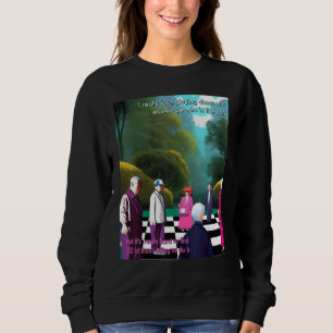 Camiseta Eu realmente amo jogar xadrez com pessoas idosas