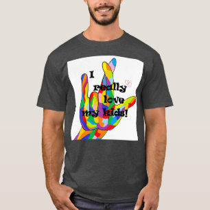 Camiseta Eu realmente amo meus filhos