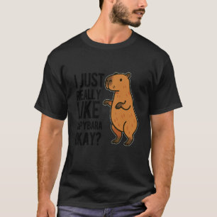 Camiseta Eu realmente gosto de homens mulheres meninos meni