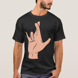 Camiseta Eu realmente te amo na ASL I