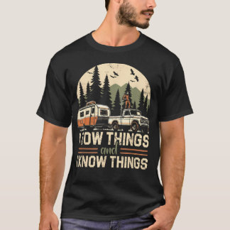 Camiseta Eu Reboco Coisas E Eu Sei Coisas Dia Dos Pais Tril