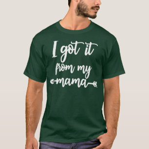 Camiseta Eu Recebi Da Minha Mamãe Mostre Amor Mãe Amigos Ma