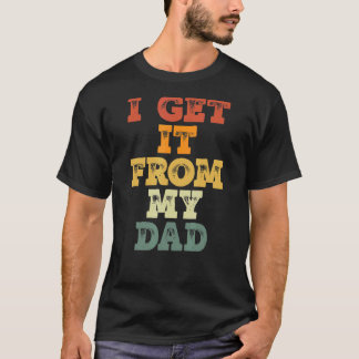 Camiseta Eu Recebo Do Meu Pai Filha Orgulhosa De Amor
