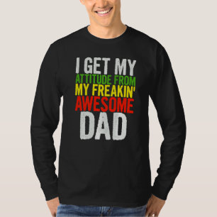 Camiseta Eu Recebo Minha Atitude Do Meu Caro Da