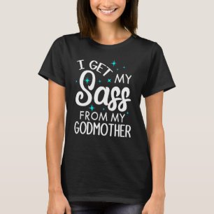 Camiseta Eu Recebo Minha Espada Da Minha Filha Da Madrinha