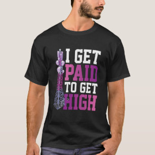 Camiseta Eu Recebo O Pagamento De Uma Cablagem De Eletricid