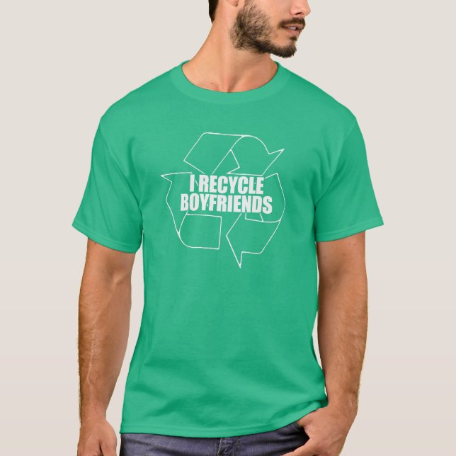 Camiseta Eu reciclo namorados (Frente)