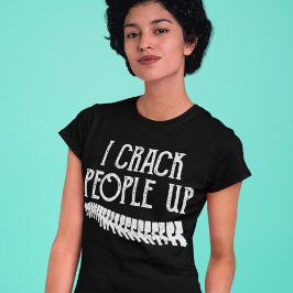 Camiseta Eu rendo Pessoas Engraçadas Presente Chiropractor
