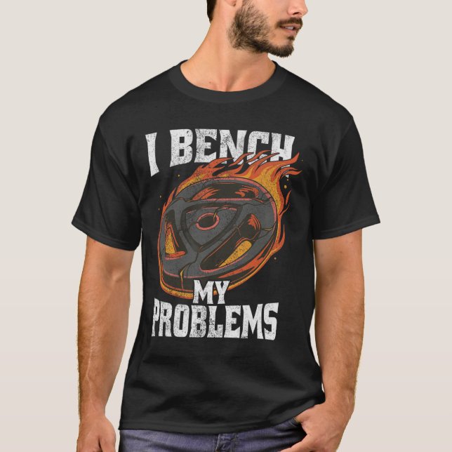 Camiseta Eu Reservo Meus Problemas Com O Trabalho De Elevaç (Frente)