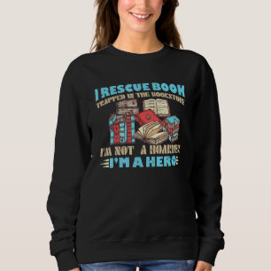 Camiseta Eu Resgato Livro Preso Na Livraria Não Sou Uma Gat