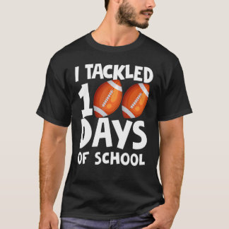 Camiseta Eu Resolvi 100 Dias De Futebol Escolar 100º Dia B