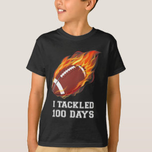 Camiseta Eu Resolvi 100 Dias De Meninos De Pegada De Costum