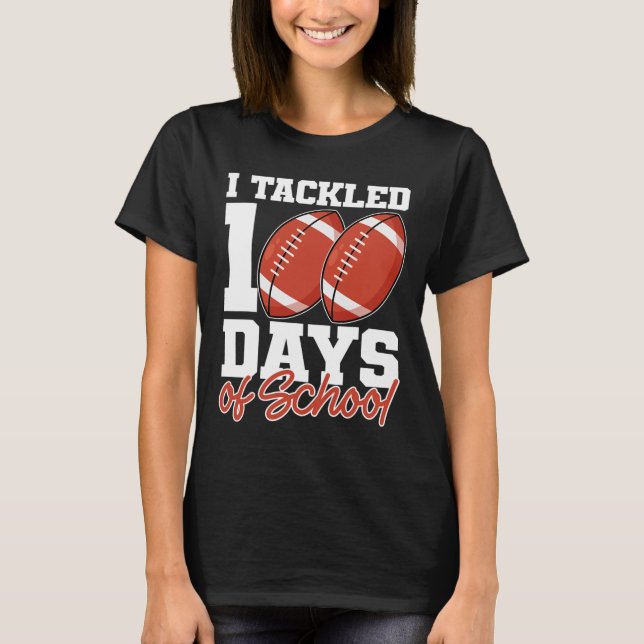 Camiseta Eu Resolvi 100 Dias De Pegada Escolar 100º Dia De (Frente)