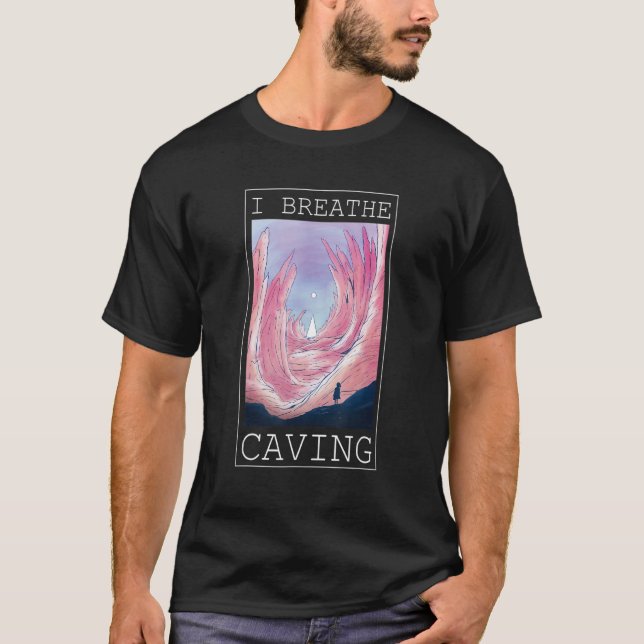 Camiseta Eu Respiro A Cave-Explorer (Frente)