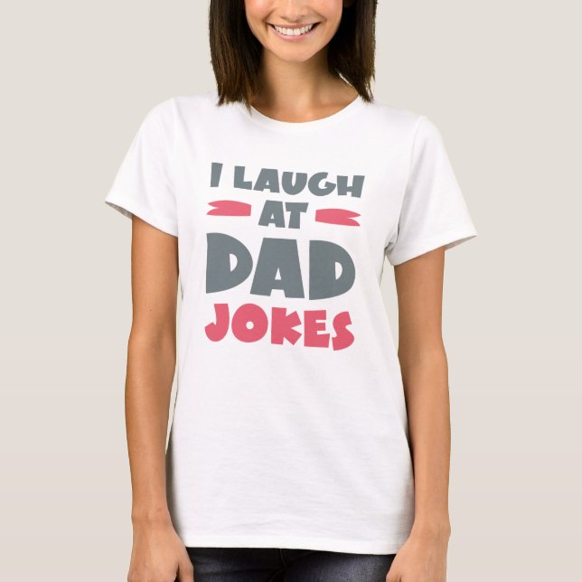 Camiseta Eu Rio de Piadas de Papai (Frente)