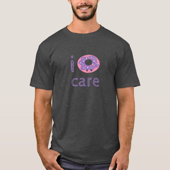 Camiseta Eu rosquinha bonitinho de kawaii doghnut humor (Frente)