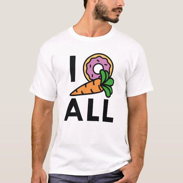 Camiseta Eu Rosquinha Cenoura Tudo (Frente)