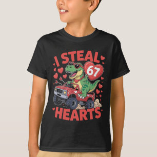 Camiseta Eu Roubo Corações 67 Dia dos Namorados 67 Meme 6 7