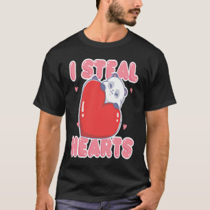 Camiseta Eu Roubo Corações Panda Urso Animal