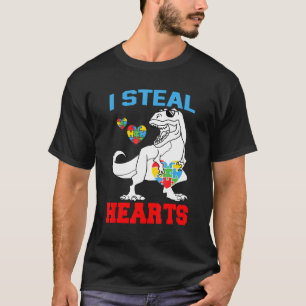 Camiseta Eu Roubo Corações Rapazes Dias de os namorados Din