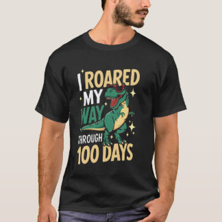 Camiseta Eu Rugiu Meu Caminho Alunos Professor Dinossauro 1