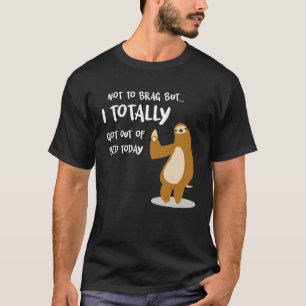 Camiseta Eu Sai Da Cama Hoje Lama Para Homens Preguiçosos