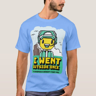 Camiseta Eu Saí Quando Os Gráficos Ficaram Tão Bons