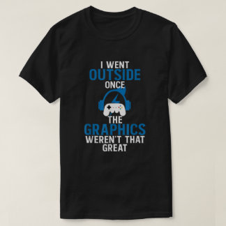 Camiseta Eu saí quando os Gráficos não eram tão grandes