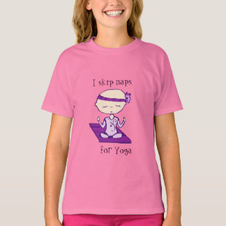 Camiseta eu salto soneca para ioga