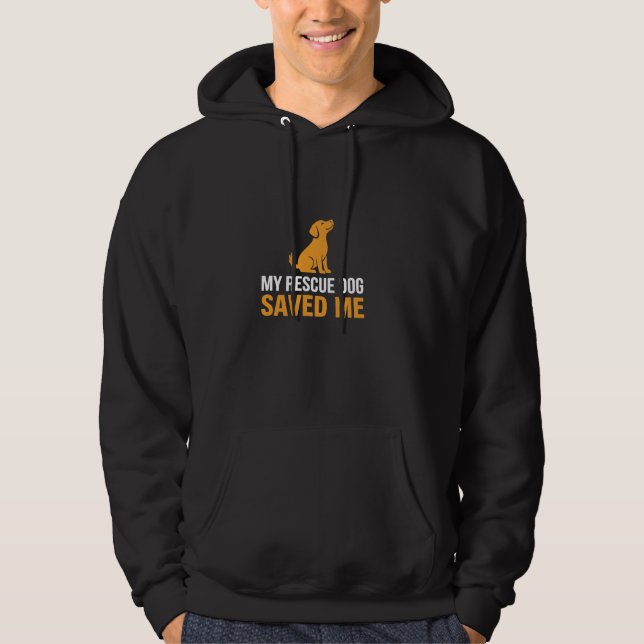 Camiseta Eu Salvei Meu Cachorro | Presente para Am (Frente)