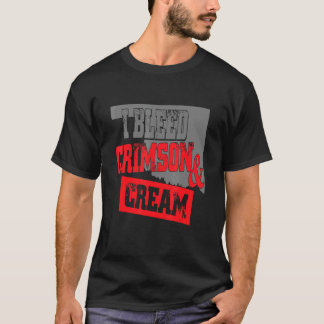 Camiseta Eu Sangrei Crimson & Cream