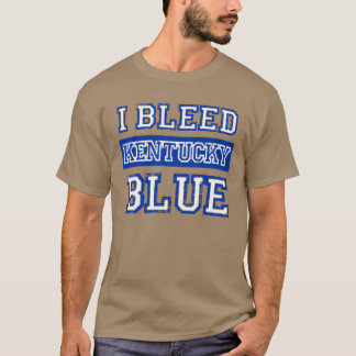 Camiseta Eu Sangro Azul Kentucky UK Orgulho de Wildcat 1